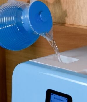 Die Unabhaengigkeit vom Wasseranschluss des Geschirrspuelers Bob