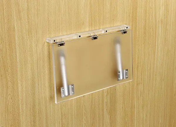 Stütze in zusammengeklappter Position