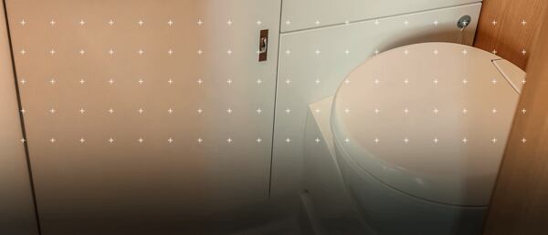Chemische Toilette für Wohnwagen