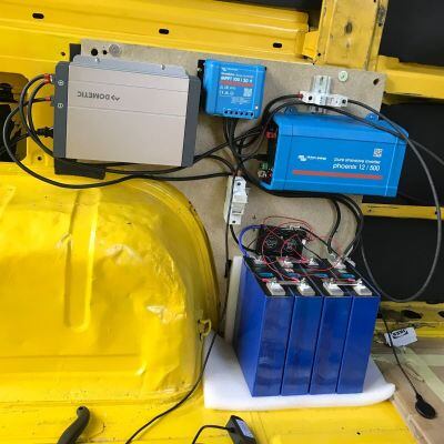 Installation der Elektrik – Bumblebee
