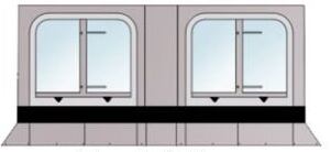 Frontwand 4,5 m